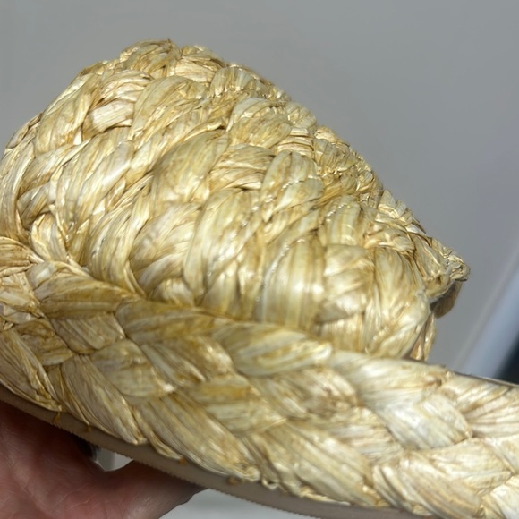 A New Day Tan Espadrille Sandals with Woven Upper - Picture 3 of 8